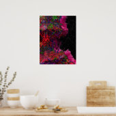 Poster van rook en muggen (Keuken)