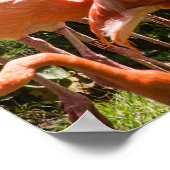 Poster van roze flessen (Hoek)