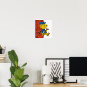 Poster van Rozen van Ferald Eating (Thuiskantoor)