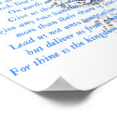 Poster van Runner's Prayer (Hoek)