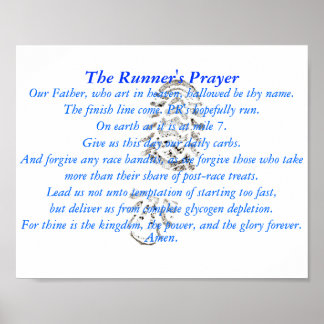 Poster van Runner's Prayer