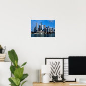 Poster van Singapore (Thuiskantoor)