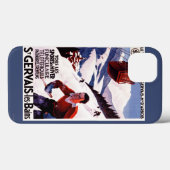 POSTER van SNCF-spoorwegkabelauto's Case-Mate iPhone Case (Achterkant (horizontaal))