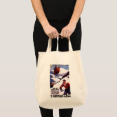 POSTER van SNCF-spoorwegkabelauto's Tote Bag (Voorkant (product))