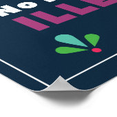 Poster van solidariteit in onze gemeenschap (Hoek)