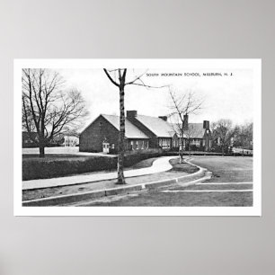 Poster van South Mountain School Ca. 1936