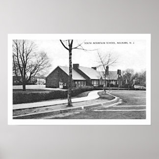Poster van South Mountain School Ca. 1936