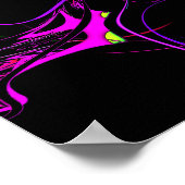 Poster van spinvlinder (pareidolia) (Hoek)