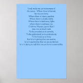 Poster van St. Francis (Voorkant)