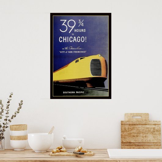 Poster van  Streamliner (Keuken)