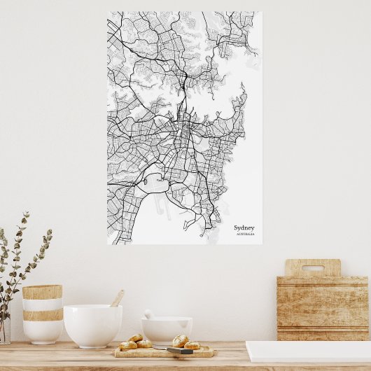 Poster van Sydenay Australia (Keuken)