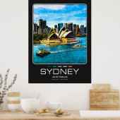 Poster van Sydney (Keuken)