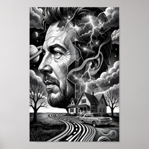 Poster van Thunderlit Journey of the Restless Soul