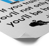 POSTER VAN TREINHARDE (Hoek)