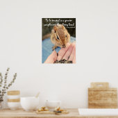 Poster van Trusttende Chipmunk (Keuken)