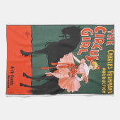 Poster van uitvoerende kunsten Het circusmeisje Theedoek (Horizontaal)