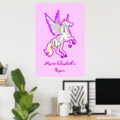 Poster van Unicorn Guardian (Thuiskantoor)