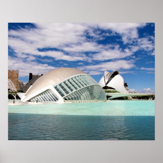 Poster van Valencia. (Voorkant)