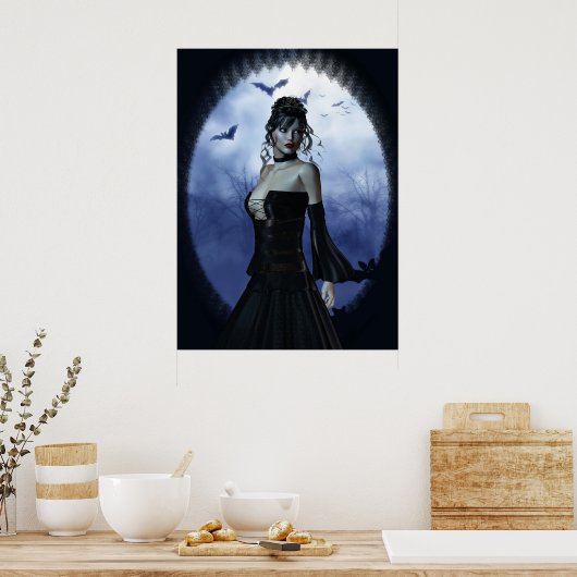 Poster van Vampire prinses (Keuken)