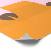 Poster van vegetarische varkens (Hoek)