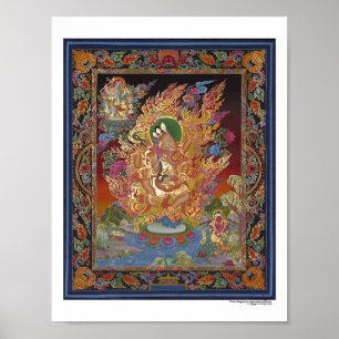 Poster van vierarmige Ganesh