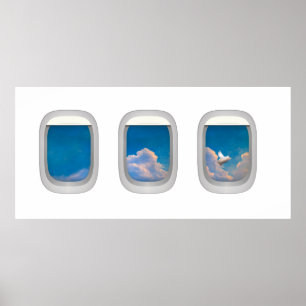 poster van vliegende varkens