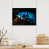 Poster van vlinder (Keuken)