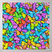 Poster van vlinder (Voorkant)