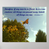 Poster van vlinder (Voorkant)