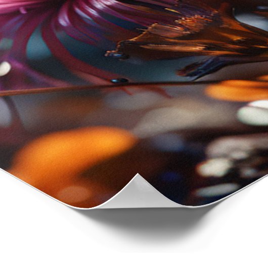 Poster van vlinder (Hoek)