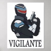 poster van waakzame vredestichter