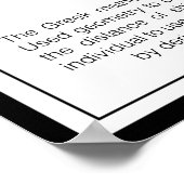 Poster van walvissen (Hoek)