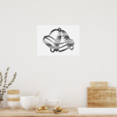 Poster van Wedding Bells (Keuken)