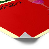 Poster van wijn, Franse wijn (Hoek)