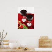 Poster van wijnovers (Keuken)