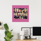 Poster van wijnovers (Thuiskantoor)
