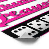 poster van wilde bunco players (Hoek)