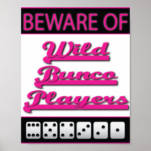 poster van wilde bunco players