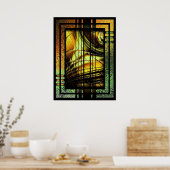 Poster van Window of Honeygold (Keuken)