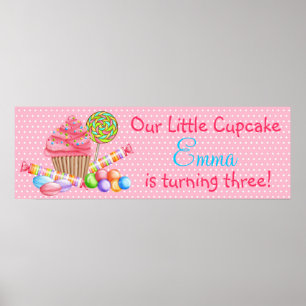 Poster van wonderland Sweets Banner
