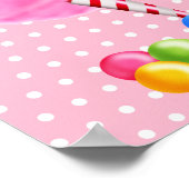 Poster van wonderland Sweets Banner (Hoek)