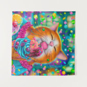 Poster van zoete katten wandkleed (Voorkant (horizontaal))