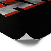 Poster van Zombie Amerika (Hoek)