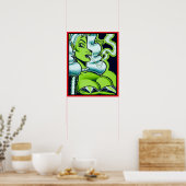 Poster Vana DeVinyl™/Dame dangereuse (Cuisine)