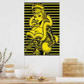 Poster Vana DeVinyl™/Futur Noir (Cuisine)
