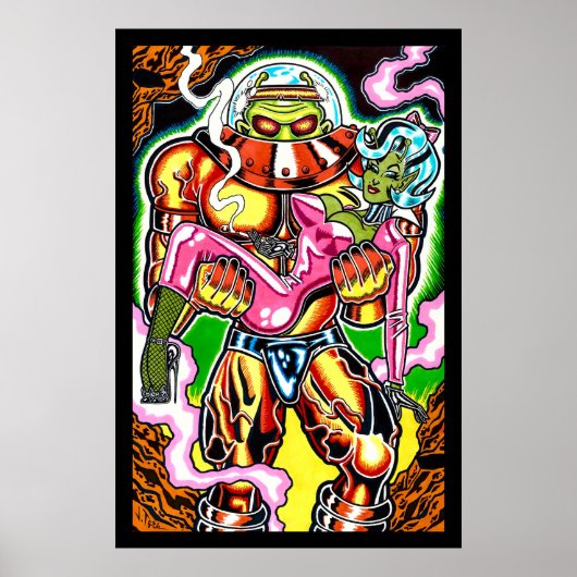 Poster Vana DeVinyl™/Green Skinned/Carried Away (Devant)