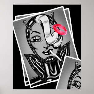 Poster Vana DeVinyl™ : Neo Noir/Embrasser