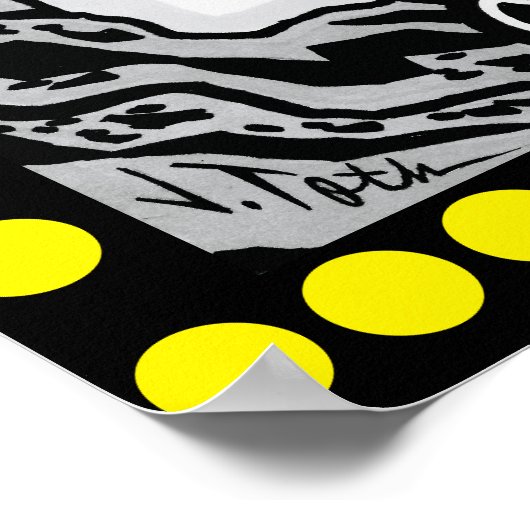 Poster Vana DeVinyl™/Poster Transporté/Marquee (Coin)