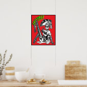 Poster Vana DeVinyl™/Salutations de Mars (Cuisine)