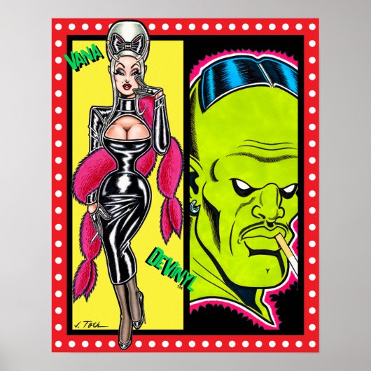 Poster Vana DeVinyl™/Smitten (Devant)